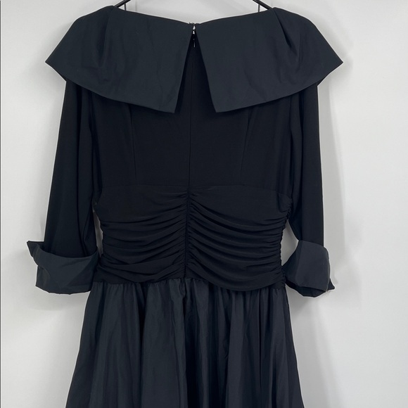 Eliza J Black 3/4 Sleeve Fit and Flare Dress Size 14 - Picture 11 of 11